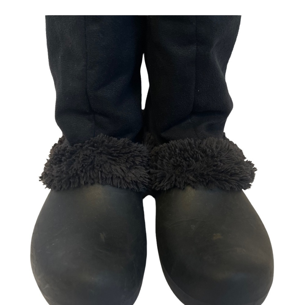 Crocs Nadia Winter Boots Women's Size 7 Sherpa Lined Tan Comfort Casual Core - Picture 6 of 11